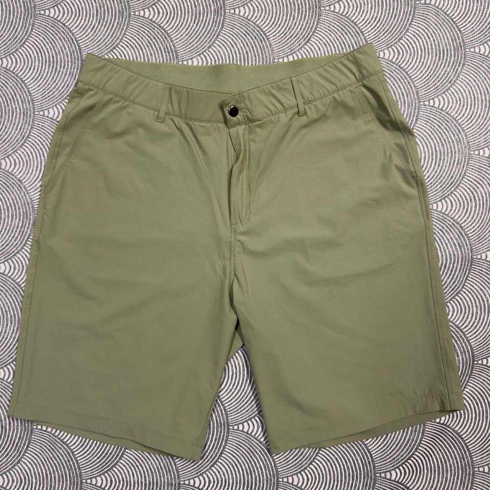 LIV Life Integrity Earth Shorts Performance Stretch Outdoor Golf Men 36 EUC